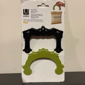 [Umbra] Clutch bag clip Set of 2 *Add onto any bundle for $5
